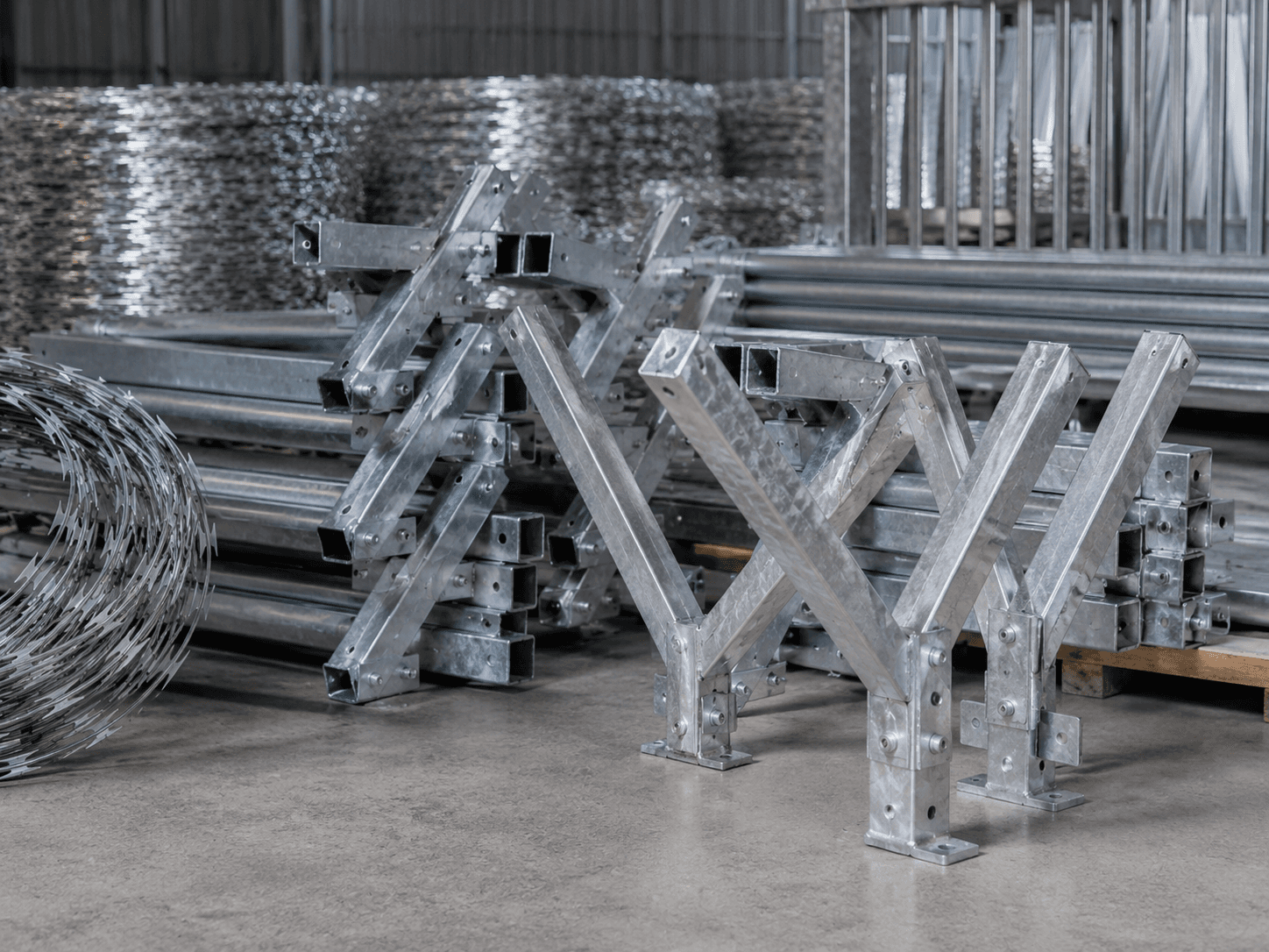 Angled Razor Wire Bracket